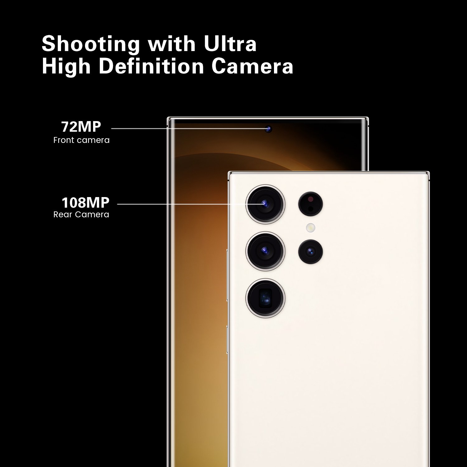 best selling original new S24 Ultra smartphone Android 13 200MP rear camera 16+1TB Big Screen dual SIM card 4G smart phone